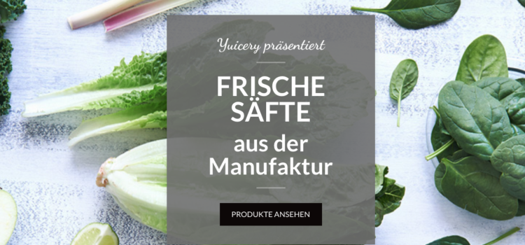 Yuicery: Gesunde Säfte bequem online bestellen Yuicery