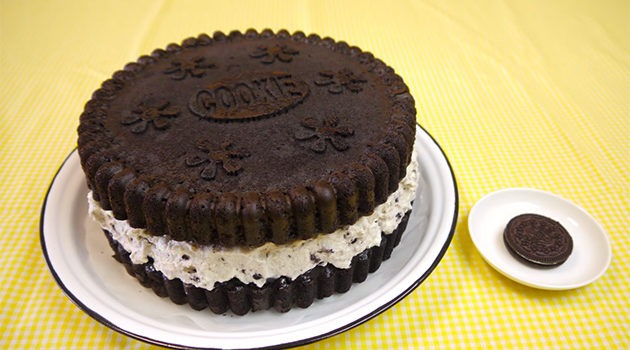 Rezept: Riesiger Oreo-Keks als Kuchen Oreo Kuchen