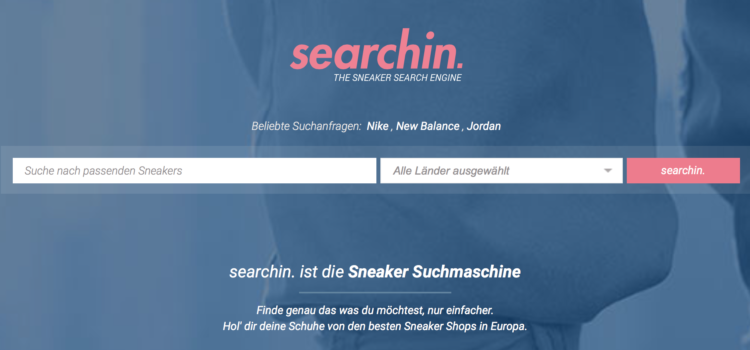 searchin.: Die Sneaker-Suchmaschine searchin