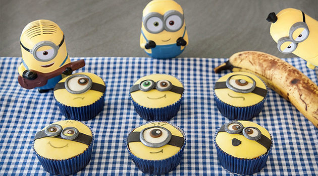 Rezept: Minions-Muffins mit Bananengeschmack