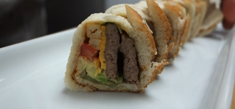 Sushi aus einem Big Mac gemacht Will it Sushi? Sushi Big Mac