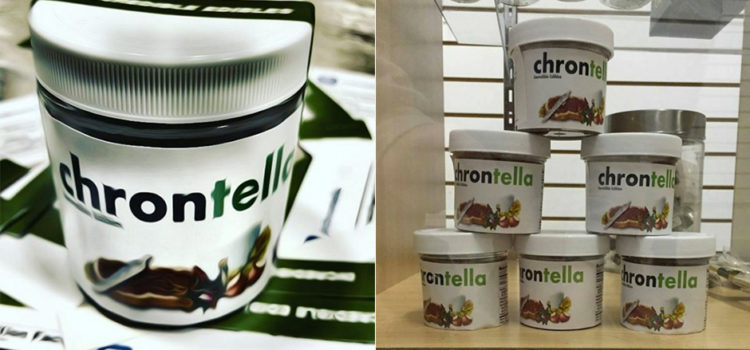 Chrontella: Cannabis Nutella Chrontella: Cannabis Nutella