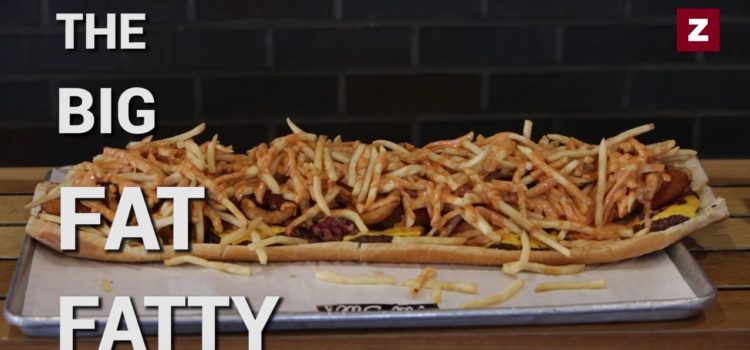 The Big Fat Fatty: 10 Pfund schweres Sandwich The Big Fat Fatty Sandwich