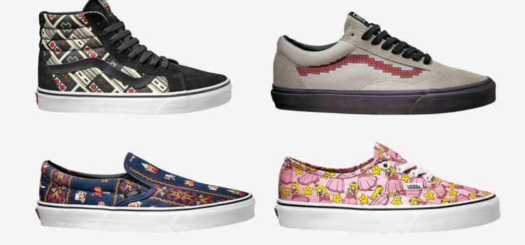 Nintendo trifft auf Vans Nintendo und Vans bringen zusammen eine Schuhkollektion heraus