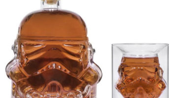 Star Wars Sturmtruppler Helm Karaffe Schnapsglas