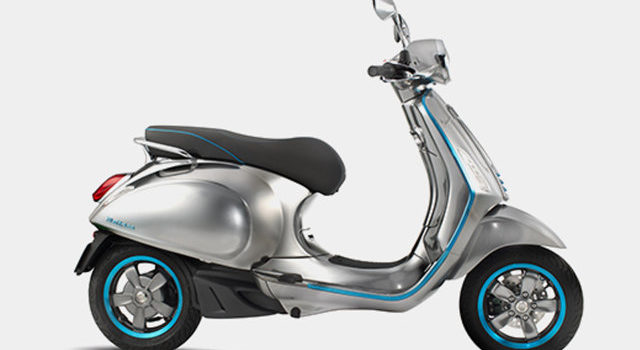 Vespa elettrica: Elektrische Variante des Kultrollers vorgestellt Vespa elettrica von der Piaggio Group