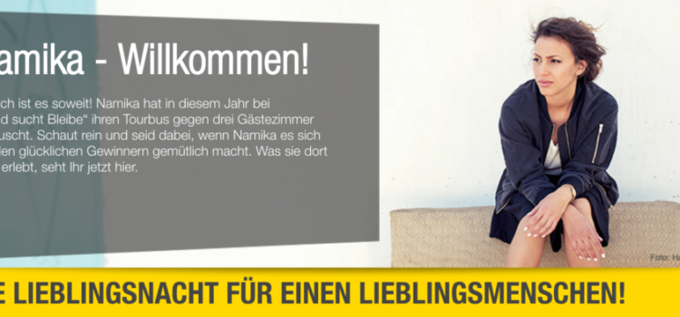 Band sucht Bleibe – Namika unterwegs! Namika - Band sucht Bleibe - Schwäbisch Hall