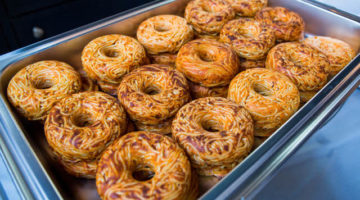 Spaghetti Donuts von Pop Pasta aus Brooklyn
