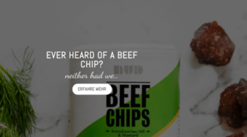 NUD - Beef Chips & Beef Bites - Fleisch / Beef Snacks