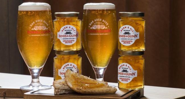 Innis & Gunn: Bier-Marmelade Innis & Gunn mit der Bier-Marmelade