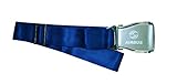 AIRBUS - 'Airline Seatbelt' - Gürtel -- Gr. XS - XXL - Stufenlos einstellbar - Farbe Blau