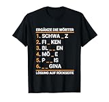 Lustige Wortsuche Zweideutig Versaut T-Shirt