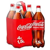 Coca-Cola Einweg, 4er Pack (4 x 1.5 l)