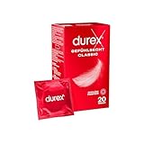 Durex Gefühlsecht Classic Kondome – Dünne Kondome mit anatomischer Easy-On-Form & mit...