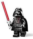 Lego Star Wars: Darth Vader Minifigur mit Lichtschwert und extra schwarzem Umhang