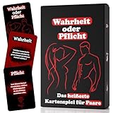 Das verführerische Sex Kartenspiel für Paare ab 18, Wahrheit oder Pflicht Sex-Kartenspiel, Sex...