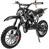 Actionbikes Motors Kinder Mini Crossbike Delta 49cc | 2-Takt 49ccm Motor - Scheibenbremsen - Bis zu...