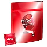 Durex Gefühlsecht Ultra Kondome – Extra dünne Spitze & mit Silikongleitgel befeuchtet – 30...