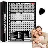 Meifiyu Love Game Poster,Sexstellungen Poster Rubbeln,Poster für Paare 100 Date-Ideen Zum Rubbeln,...