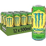 Monster Energy Rio Punch - koffeinhaltiger Energy Drink mit erfrischendem und exotischem...