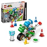 LEGO Super Mario: Mario Kart – Yoshi-Bike, Nintendo Abenteuer-Set zum Sammeln, Geschenk für...