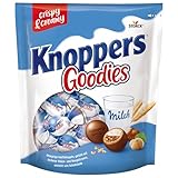 Knoppers Goodies Knusper Minis (1 x 180 g) – knusprige Waffelkugeln gefüllt mit...