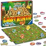 Ravensburger 26949 - Pokémon Labyrinth - Familienspiel für 2-4 Spieler, Pokémon Spiel ab 7...